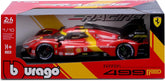 *18-16303 Bburago Racing - Ferrari 499LMH #50 - 24h Le Mans Champion - 1:18